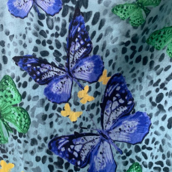 Debora Butterfly Silk Dress - Picture 6 of 9